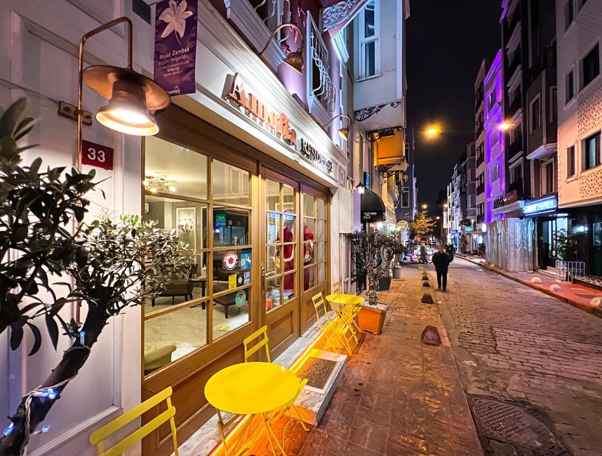 Amofta Hotel Taksim Стамбул Экстерьер фото